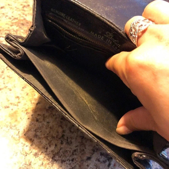 Rare Vintage Dofan Genuine Leather Made in France Crossbody Bag - Picture 5 of 7